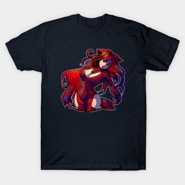 Catgirl 2099 T-Shirt by Monster Girl Express